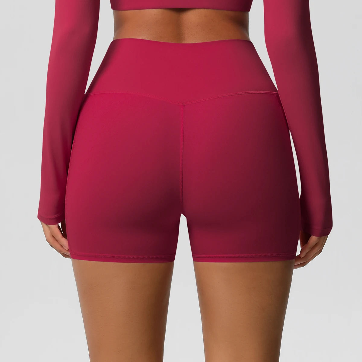Veyra Active™ Pocketed High-Waisted Yoga Shorts | 100% Squat-Proof Anti-Chafe Biker Shorts