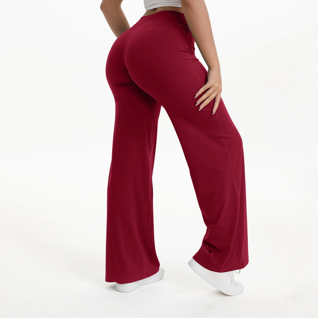 Veyra Active™ SoftMotion Straight-Leg Yoga Pants | Naked-Feel Pilates & Gym Trousers