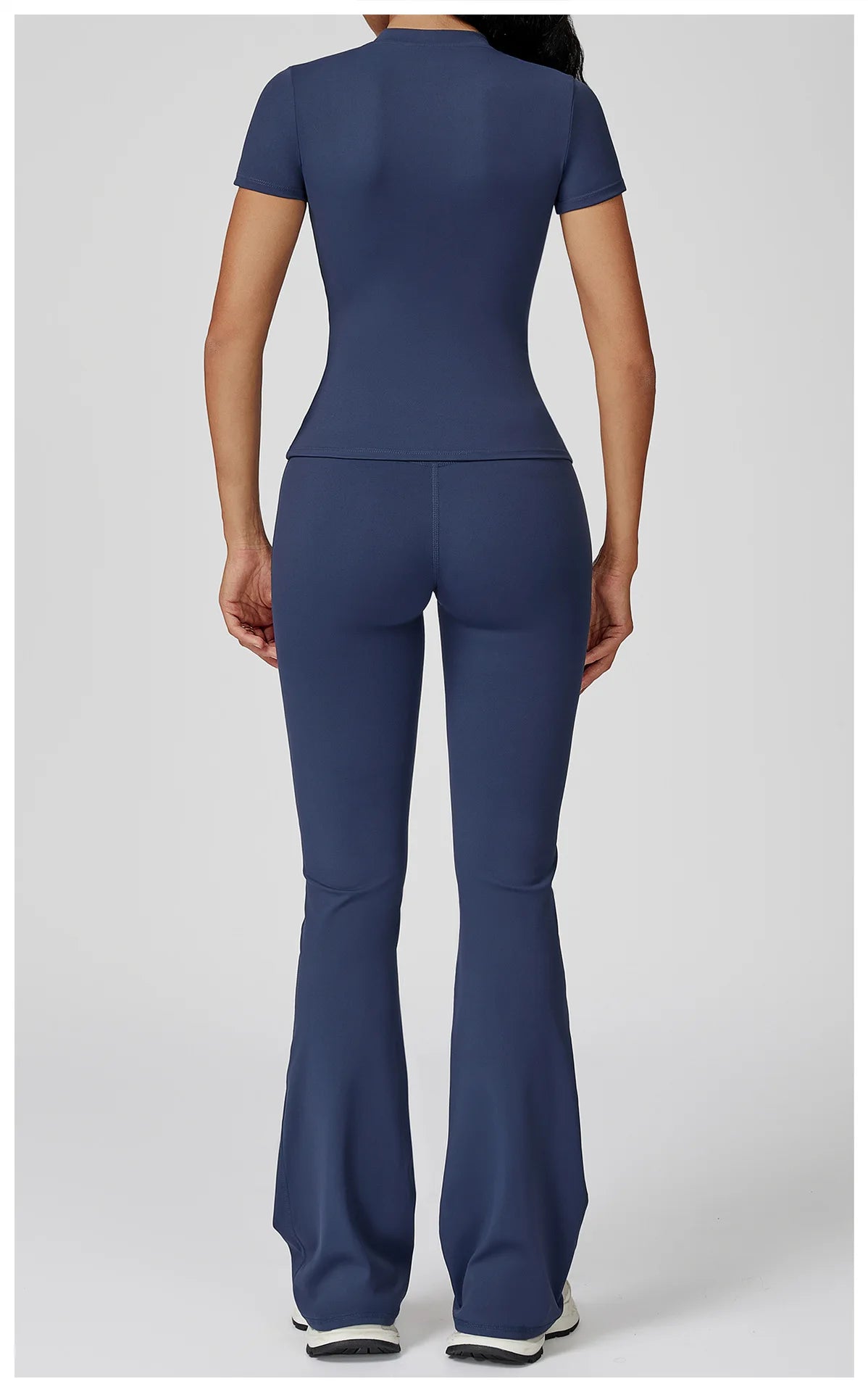 Veyra Active™ Women's SculptFlex 2-Piece Yoga Set | Long Sleeve Top, High-Waist Leggings & Shorts