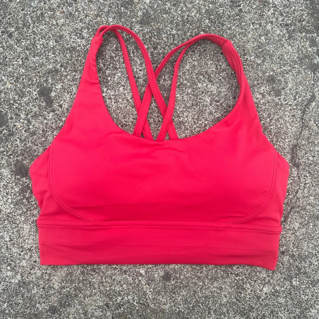 Kova by Veyra™ Women's Cross-Back Shockproof Sports Bra | High-Strength Push-Up Yoga Tank Top