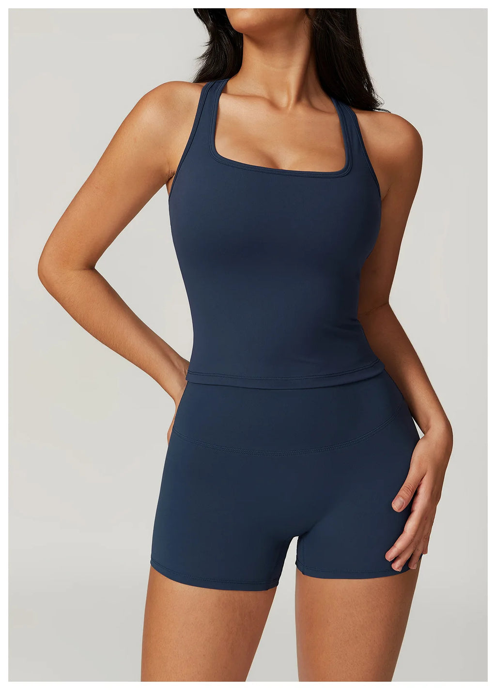 Veyra Active™ Summer Shockproof Yoga Vest | Quick-Dry Seamless Workout Tank Top