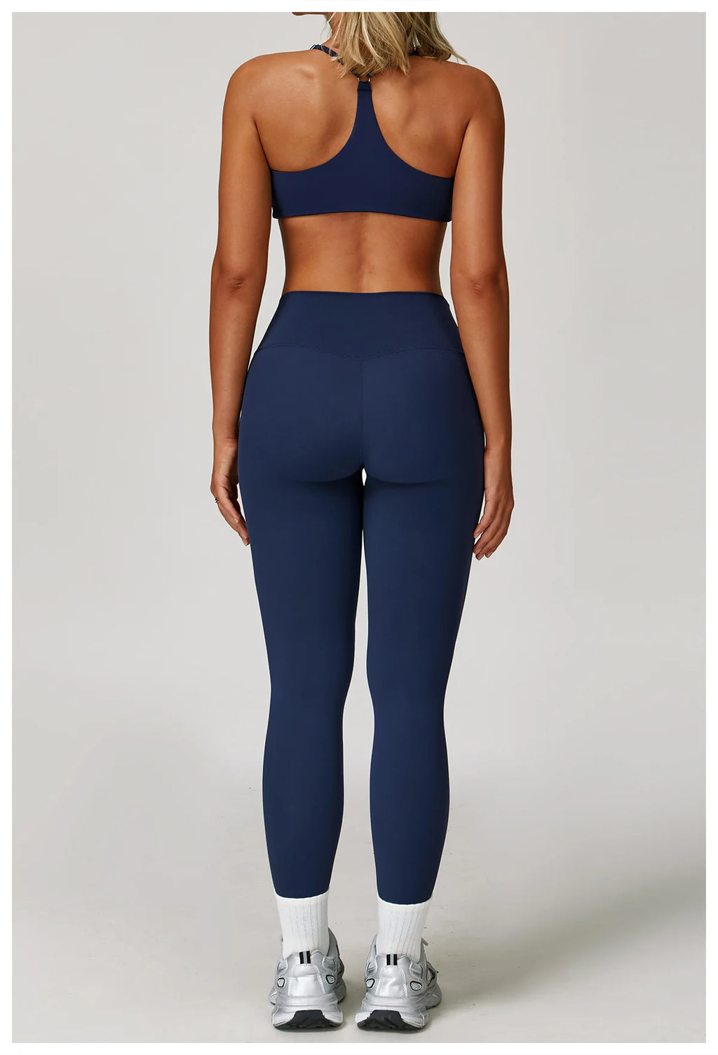 Veyra Active™ Infinite 3-Piece Yoga Set | Long Sleeve Top, Sports Bra & High-Waisted Leggings