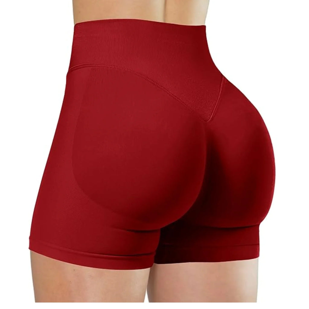 Veyra Active™ Summer High-Waisted Biker Shorts | Anti-Chafe Seamless Yoga & Running Shorts