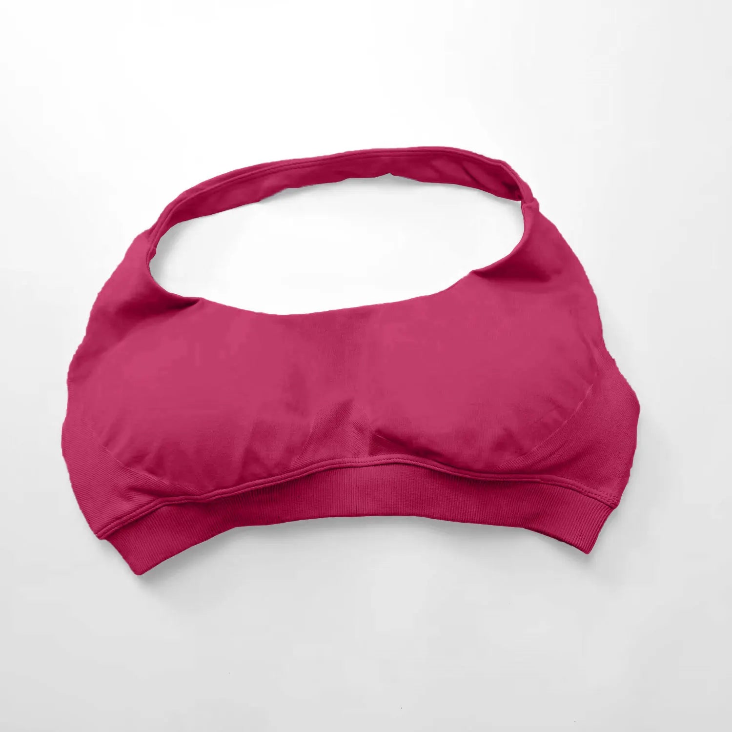 Veyra Active™ Impact Seamless Halter Sports Bra | High-Support Push-Up Gym & Yoga Crop Top