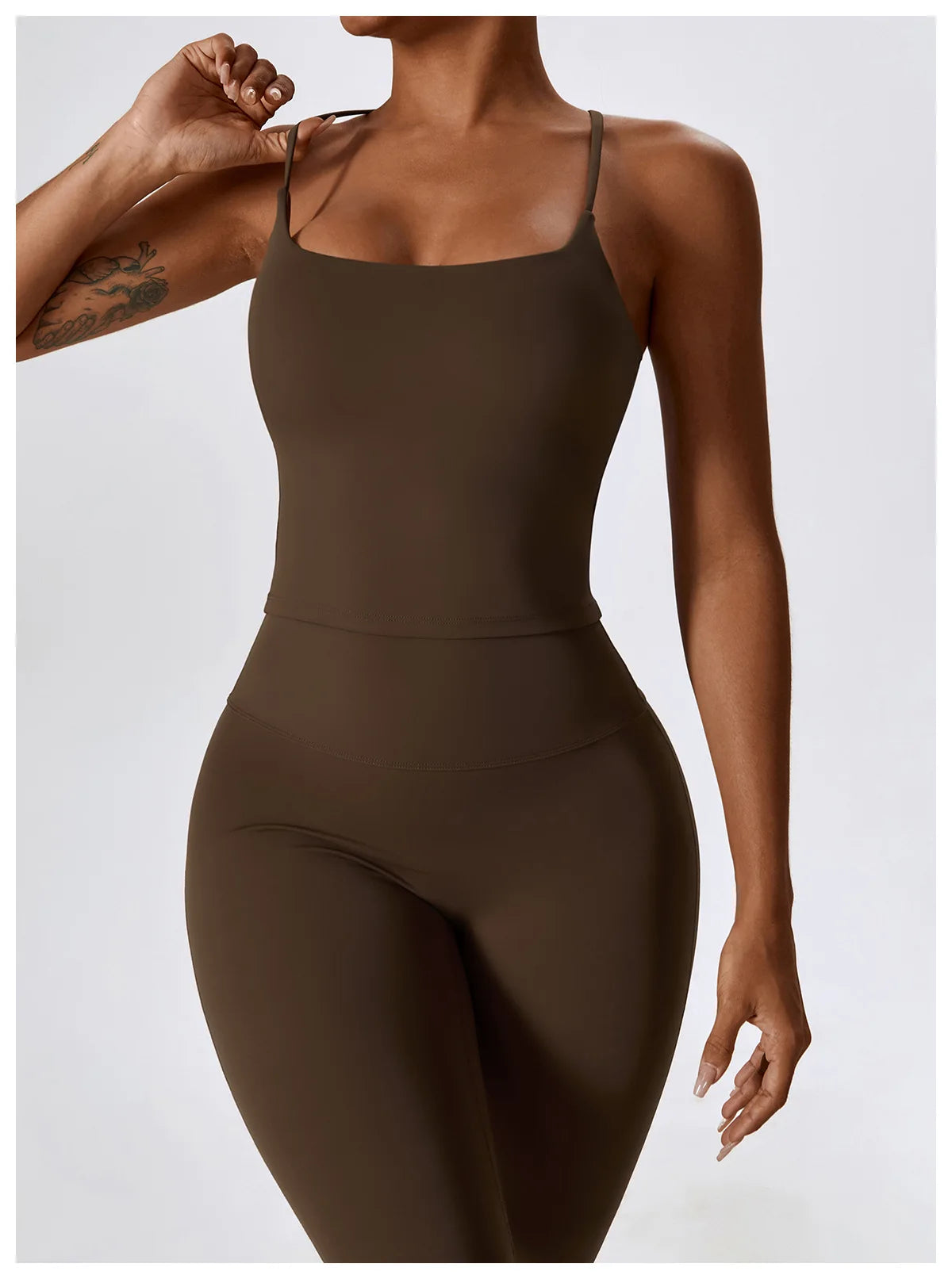 Veyra Active™ SculptFlex 2-Piece Yoga Set | Long Sleeve Crop Top & High-Waist Seamless Leggings