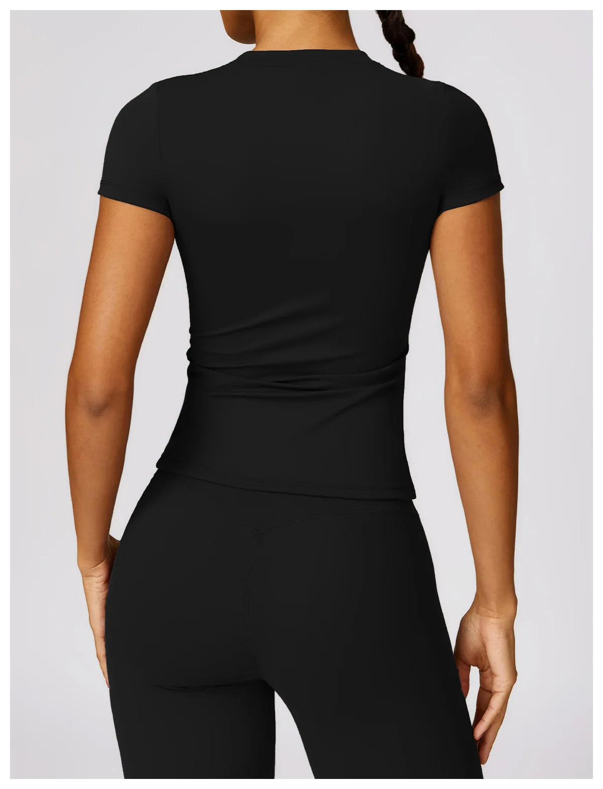 Veyra Active™ Breeze Slim-Fit Running T-Shirt | Breathable Short-Sleeve Yoga & Gym Tee