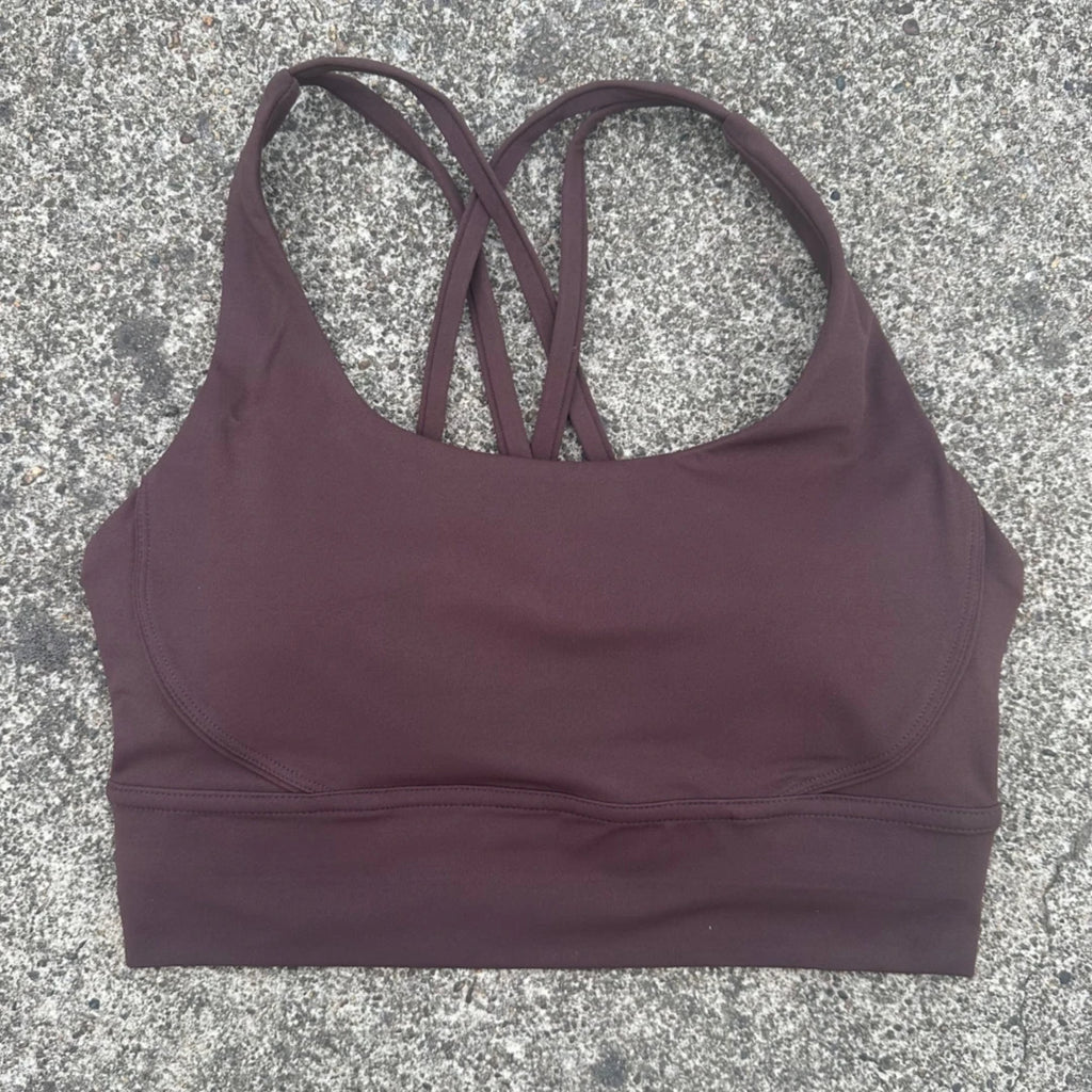 Kova by Veyra™ Women's Cross-Back Shockproof Sports Bra | High-Strength Push-Up Yoga Tank Top