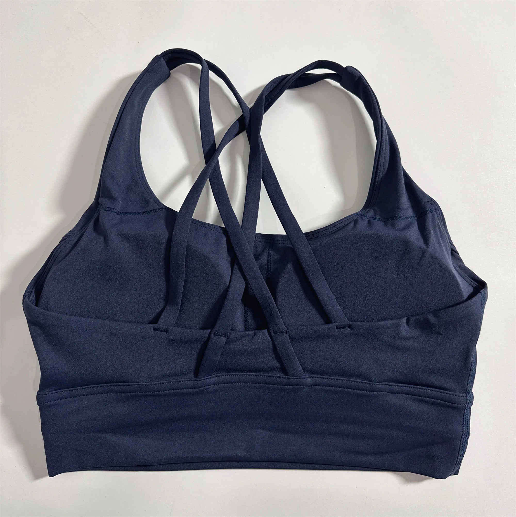 Kova by Veyra™ Women's Cross-Back Shockproof Sports Bra | High-Strength Push-Up Yoga Tank Top