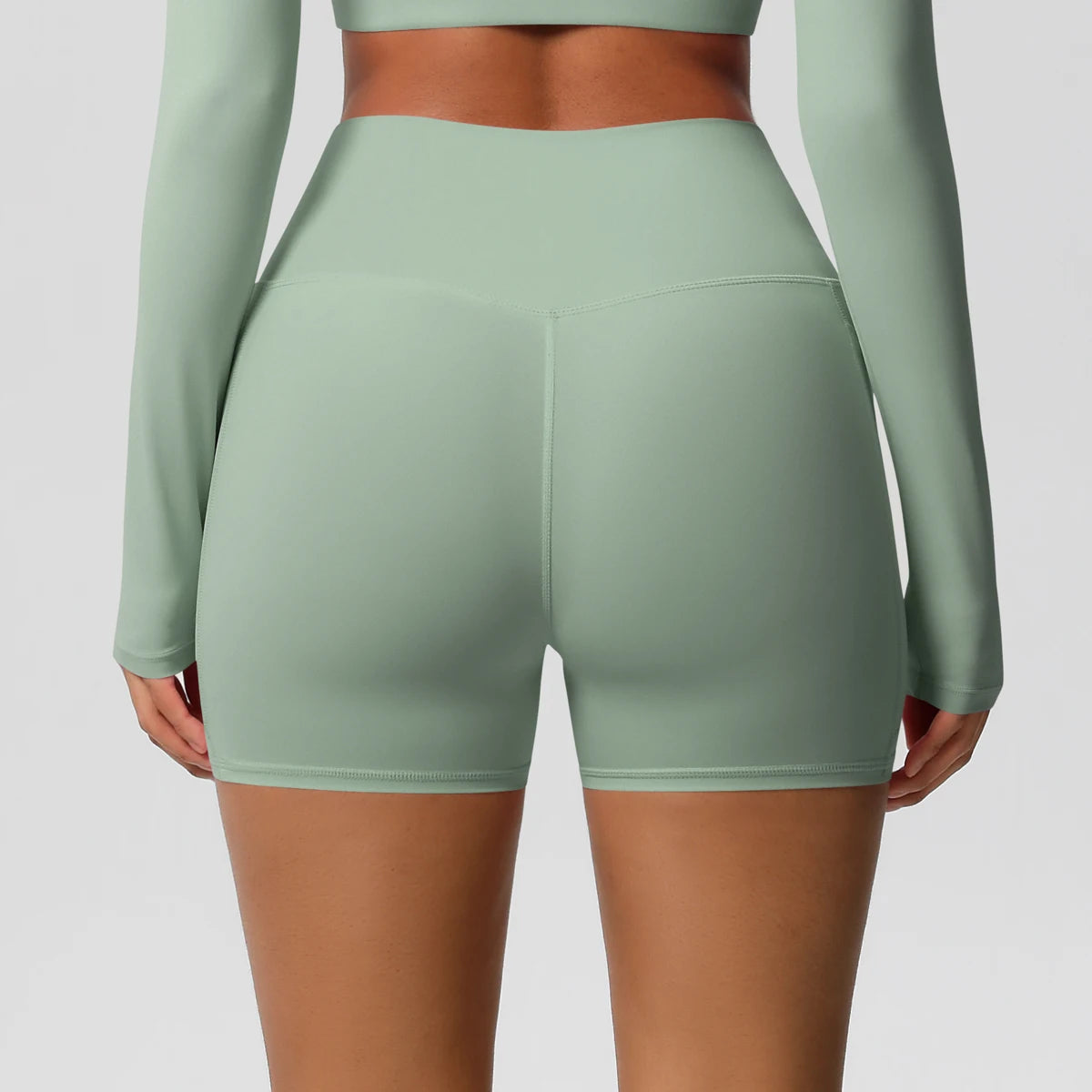 Veyra Active™ Pocketed High-Waisted Yoga Shorts | 100% Squat-Proof Anti-Chafe Biker Shorts