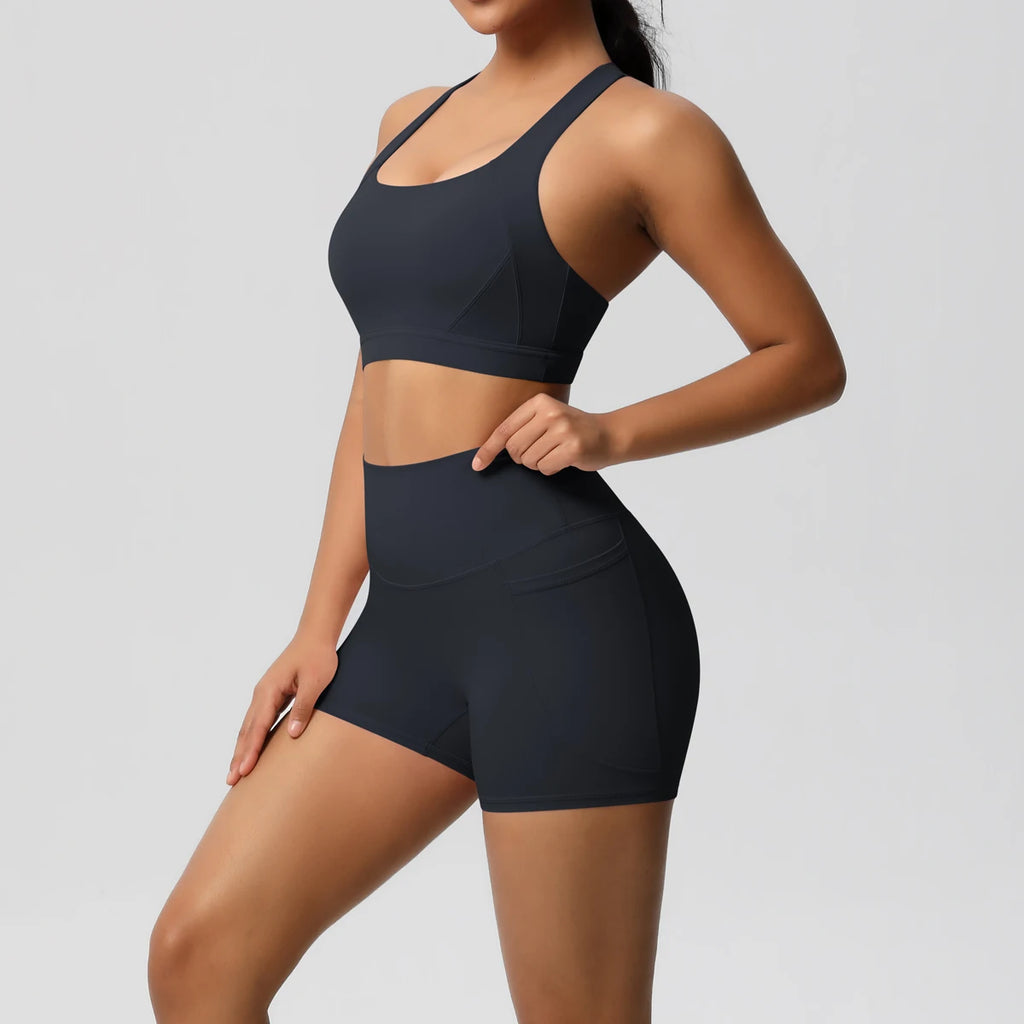 Veyra Active™ 2PCS Pocket Sculpt Shorts 2PCS