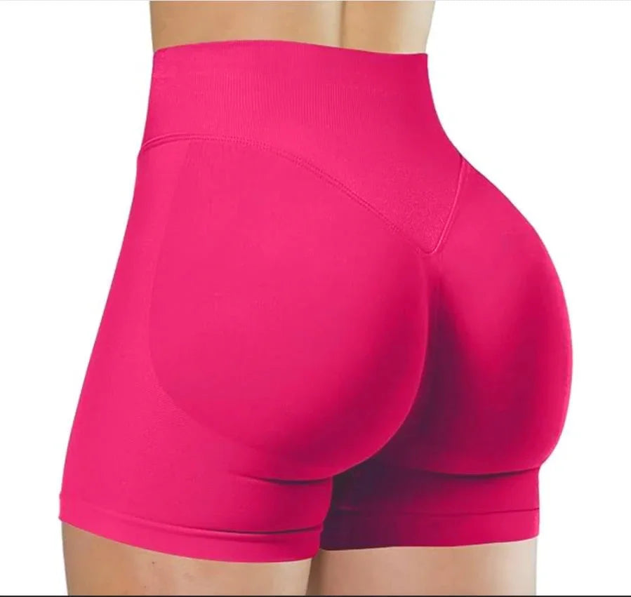 Veyra Active™ Summer High-Waisted Biker Shorts | Anti-Chafe Seamless Yoga & Running Shorts
