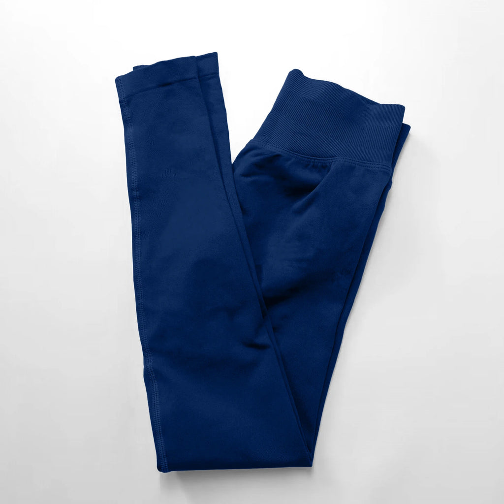 Veyra Active™ Impact Seamless Scrunch Leggings | Low Ribbed Waistband Glute-Shaping Yoga Pants