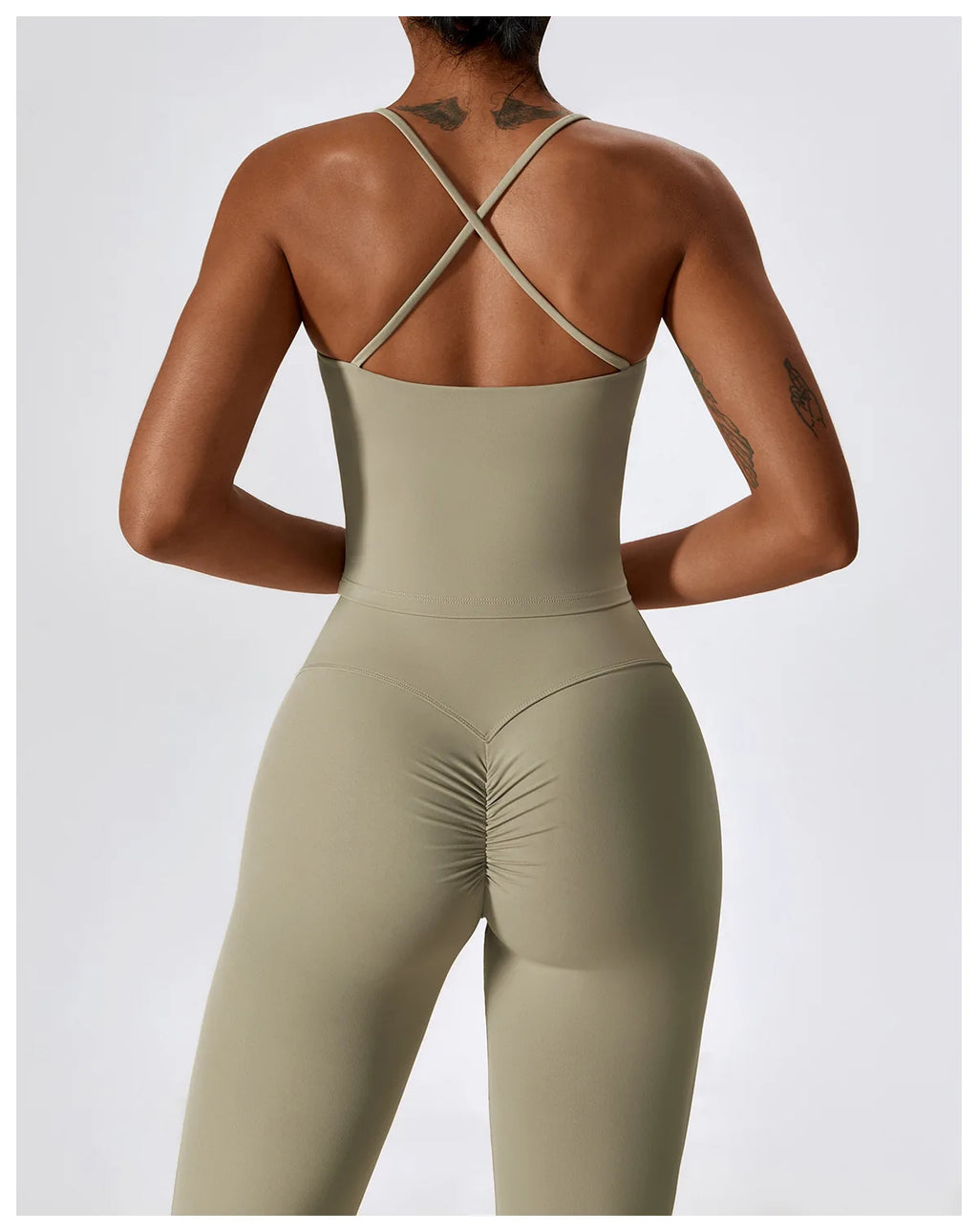 Veyra Active™ SculptFlex 2-Piece Yoga Set | Long Sleeve Crop Top & High-Waist Seamless Leggings