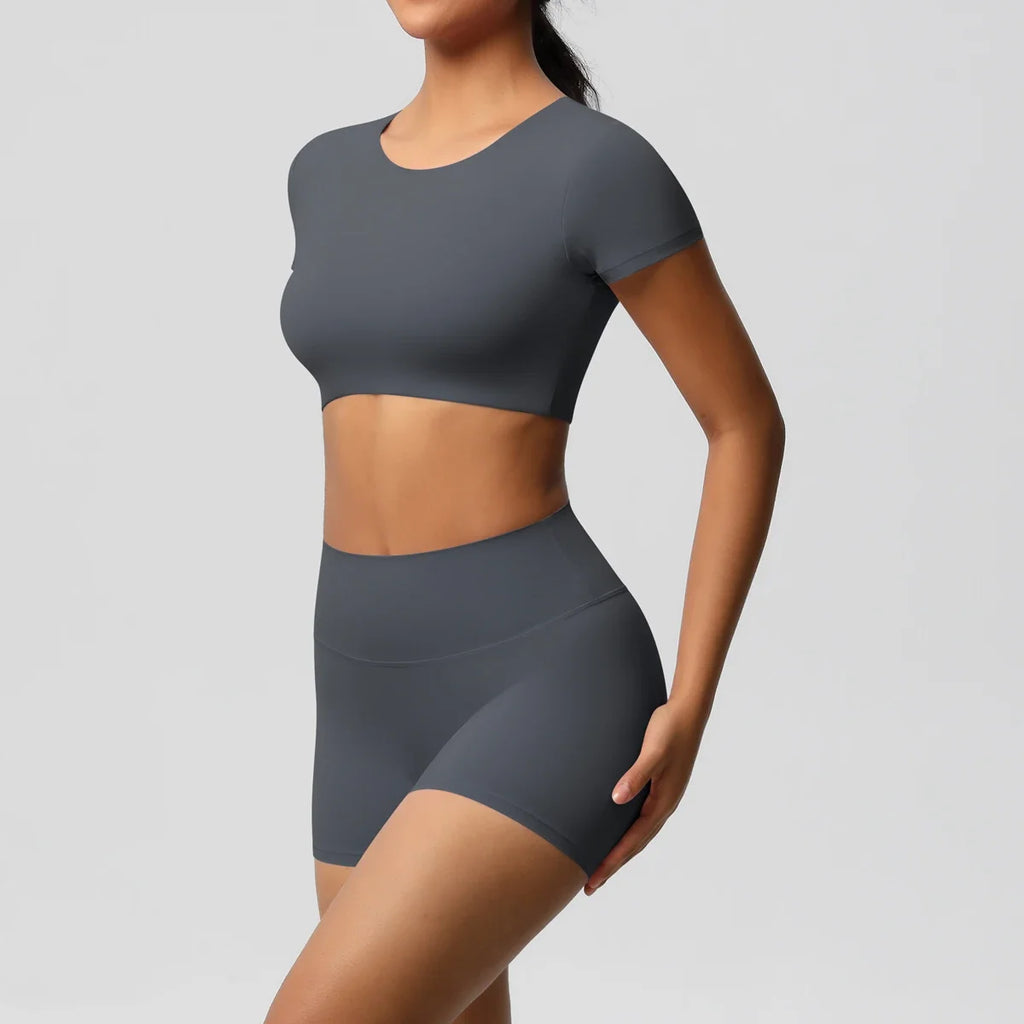 Veyra Active™ Women's SculptFlex 2-Piece Yoga Set | Booty-Shaping Leggings & Sports Tank Top