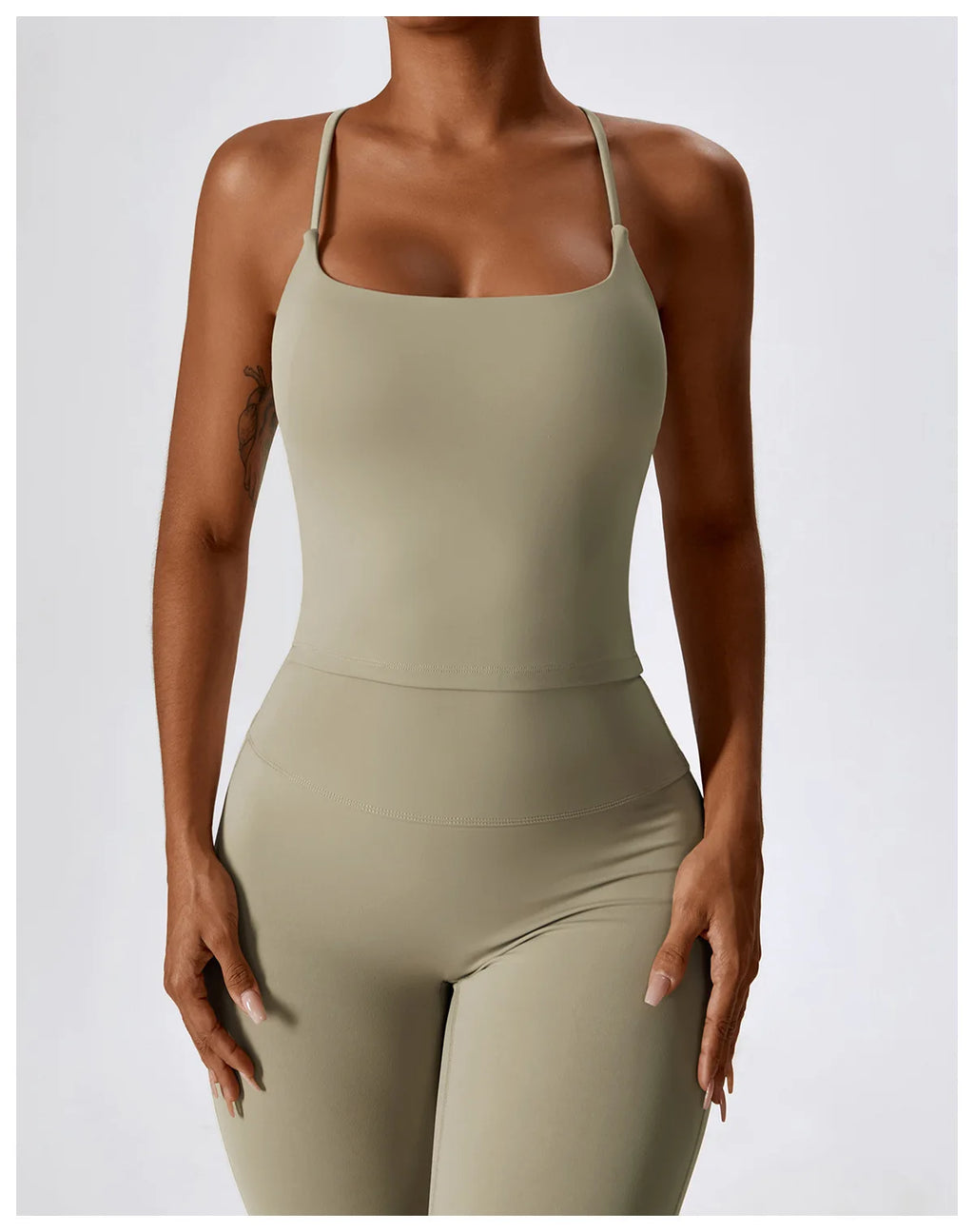 Veyra Active™ SculptFlex 2-Piece Yoga Set | Long Sleeve Crop Top & High-Waist Seamless Leggings