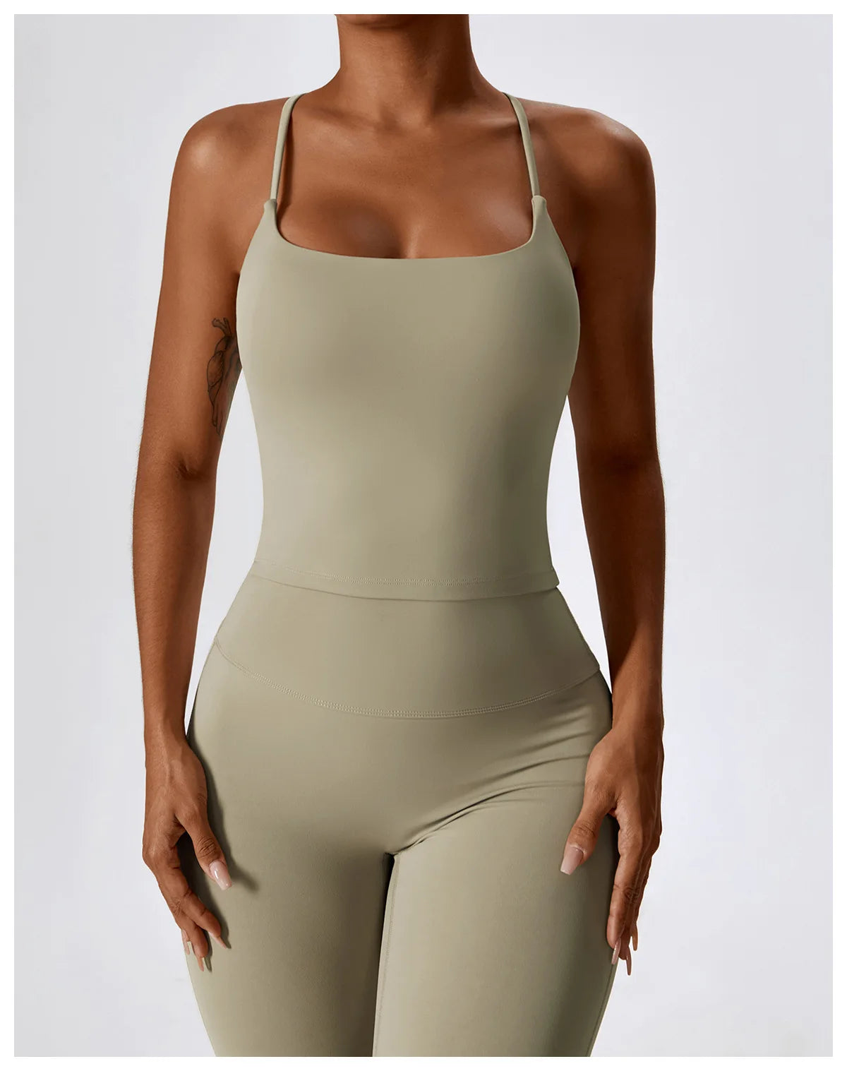 Veyra Active™ SculptFlex 2-Piece Yoga Set | Long Sleeve Crop Top & High-Waist Seamless Leggings