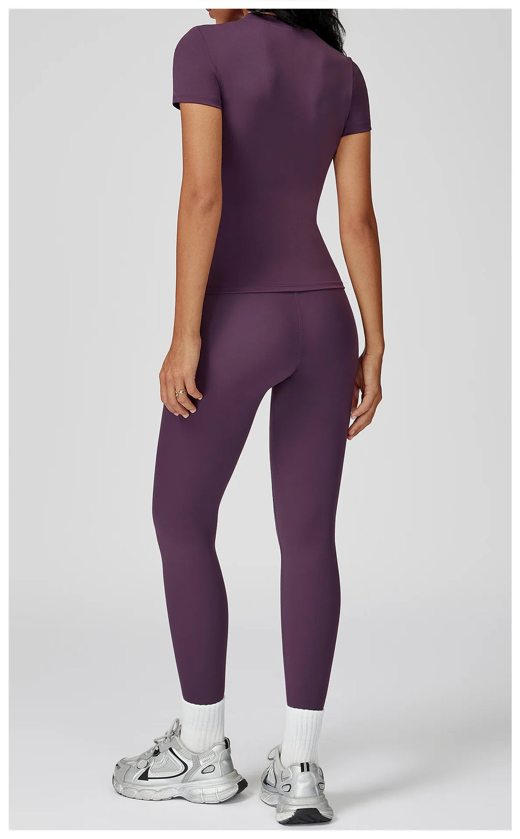 Veyra Active™ Women's SculptFlex 2-Piece Yoga Set | Long Sleeve Top, High-Waist Leggings & Shorts