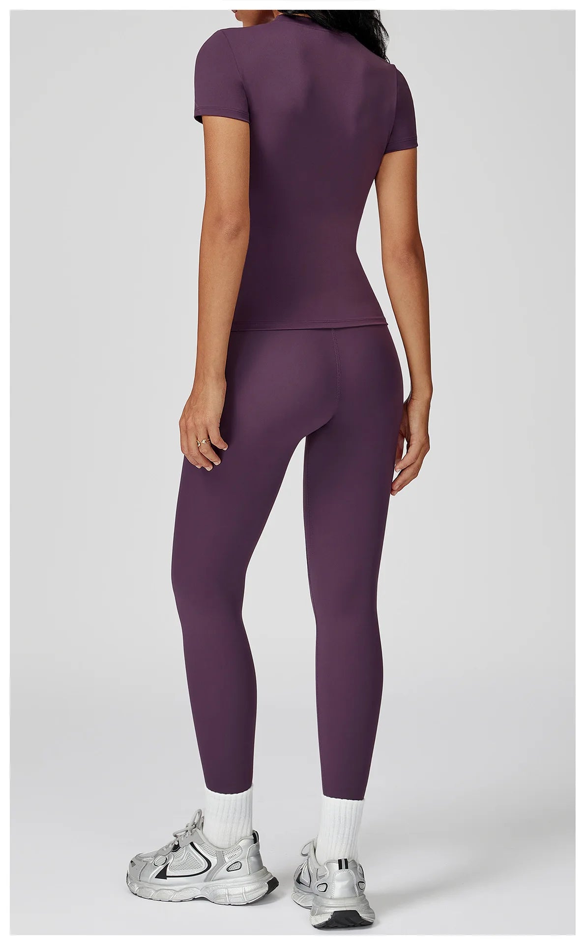 Veyra Active™ Women's SculptFlex 2-Piece Yoga Set | Long Sleeve Top, High-Waist Leggings & Shorts