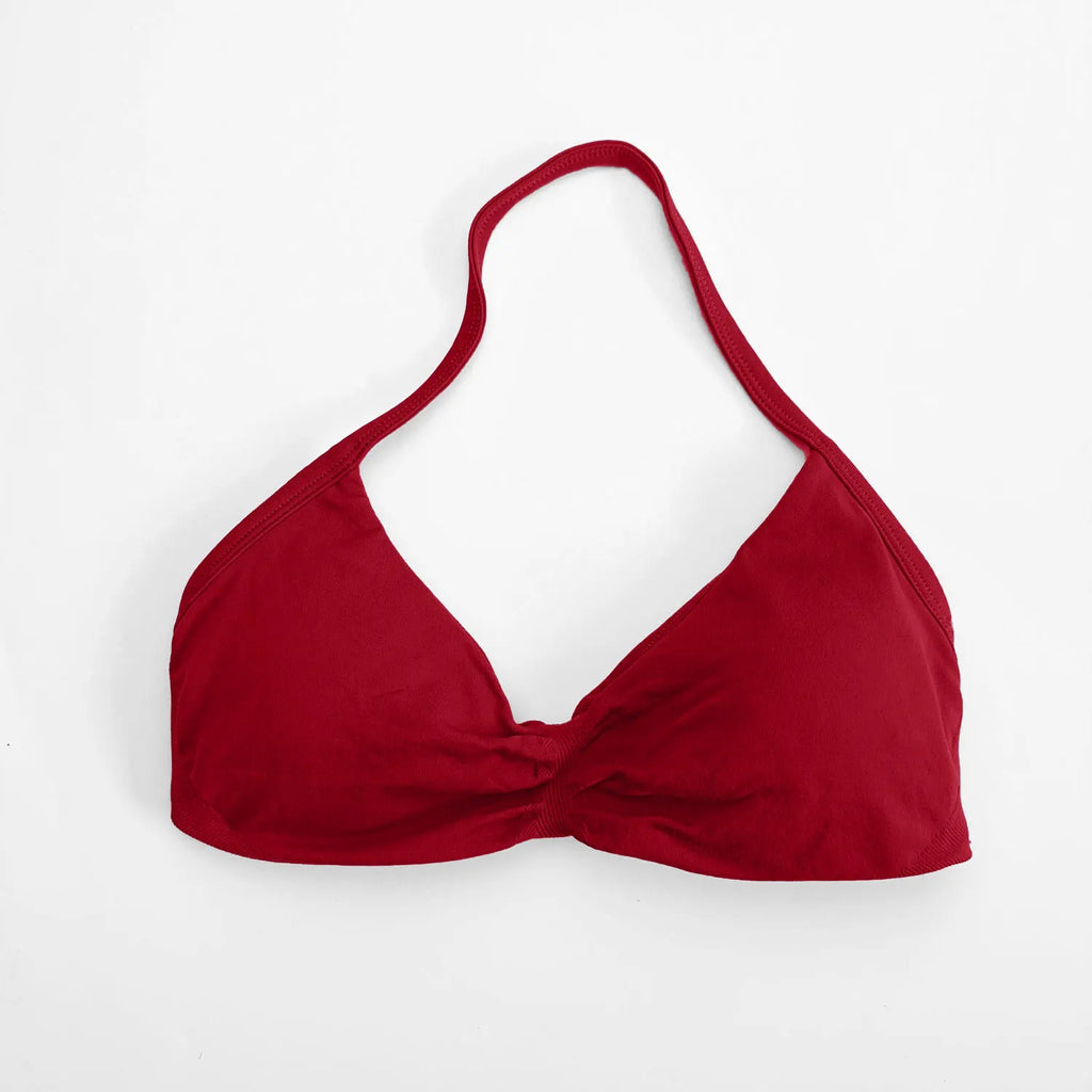 Veyra Active™ Impact Strappy Halter Sports Bra | High-Support Seamless Yoga Crop Top