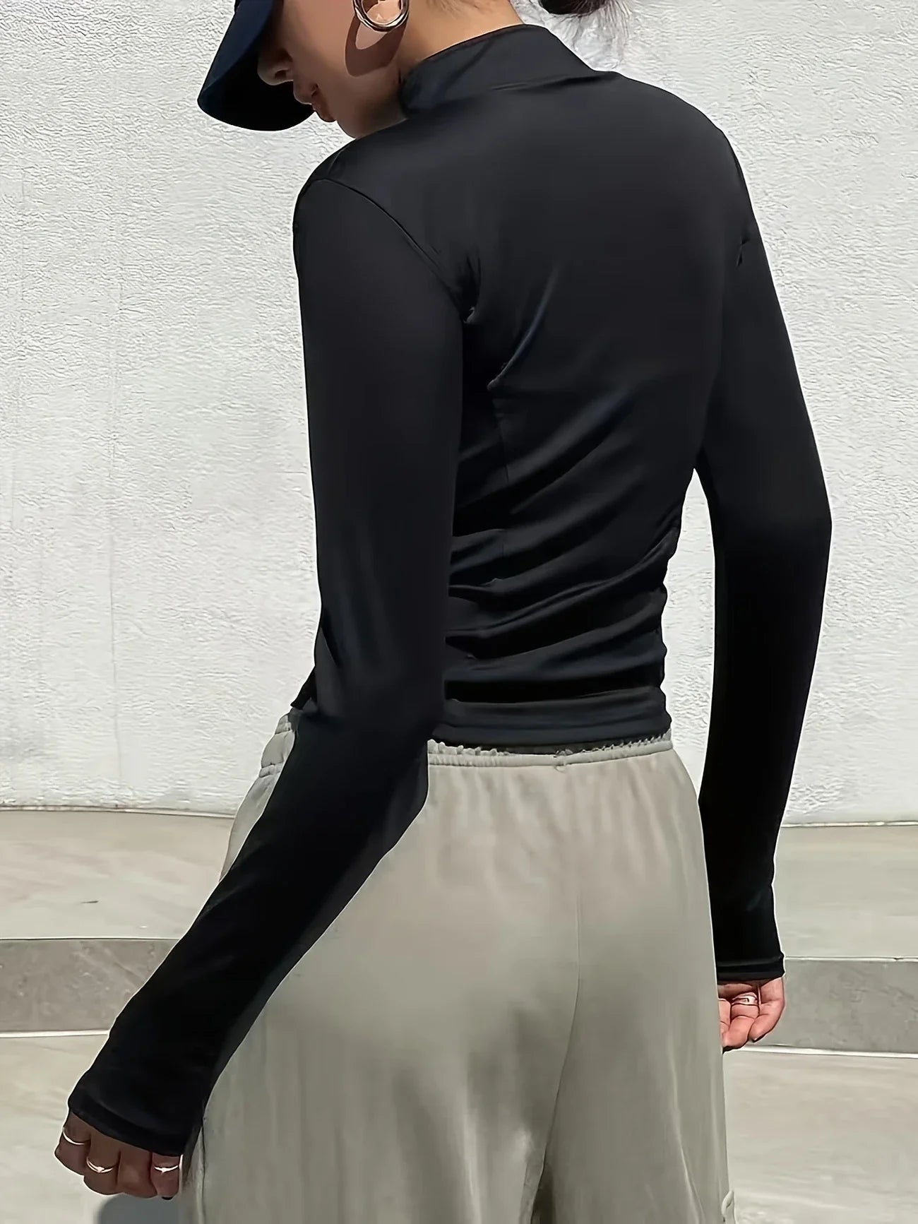 Veyra Active™ Fall Pilates Full-Zip Jacket | Slim-Fit Snatched Quick-Dry Running Track Top