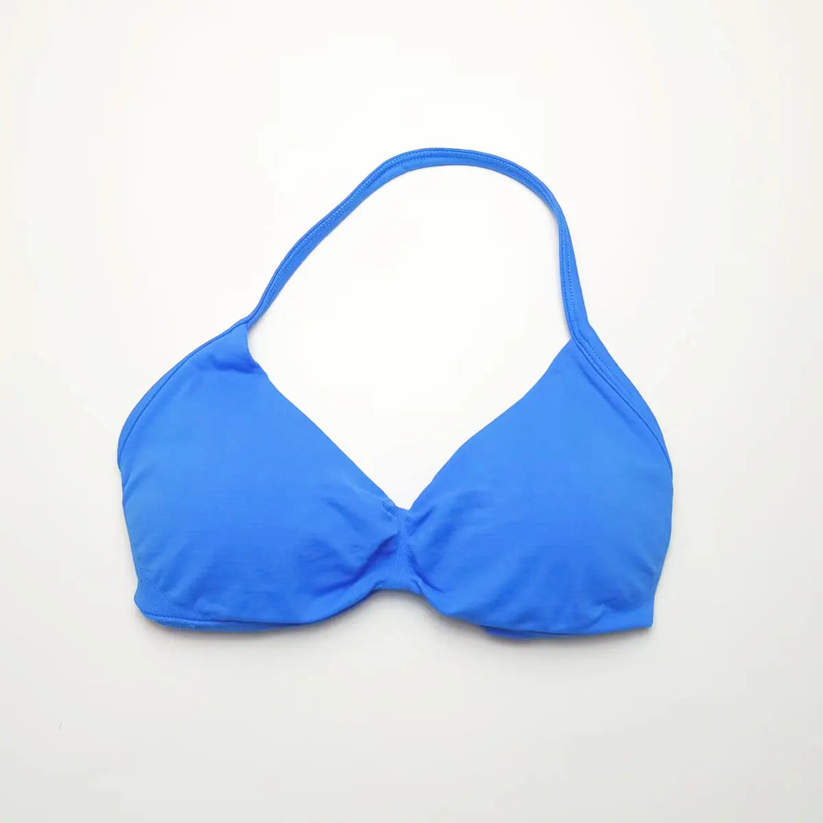 Veyra Active™ Impact Strappy Halter Sports Bra | High-Support Seamless Yoga Crop Top