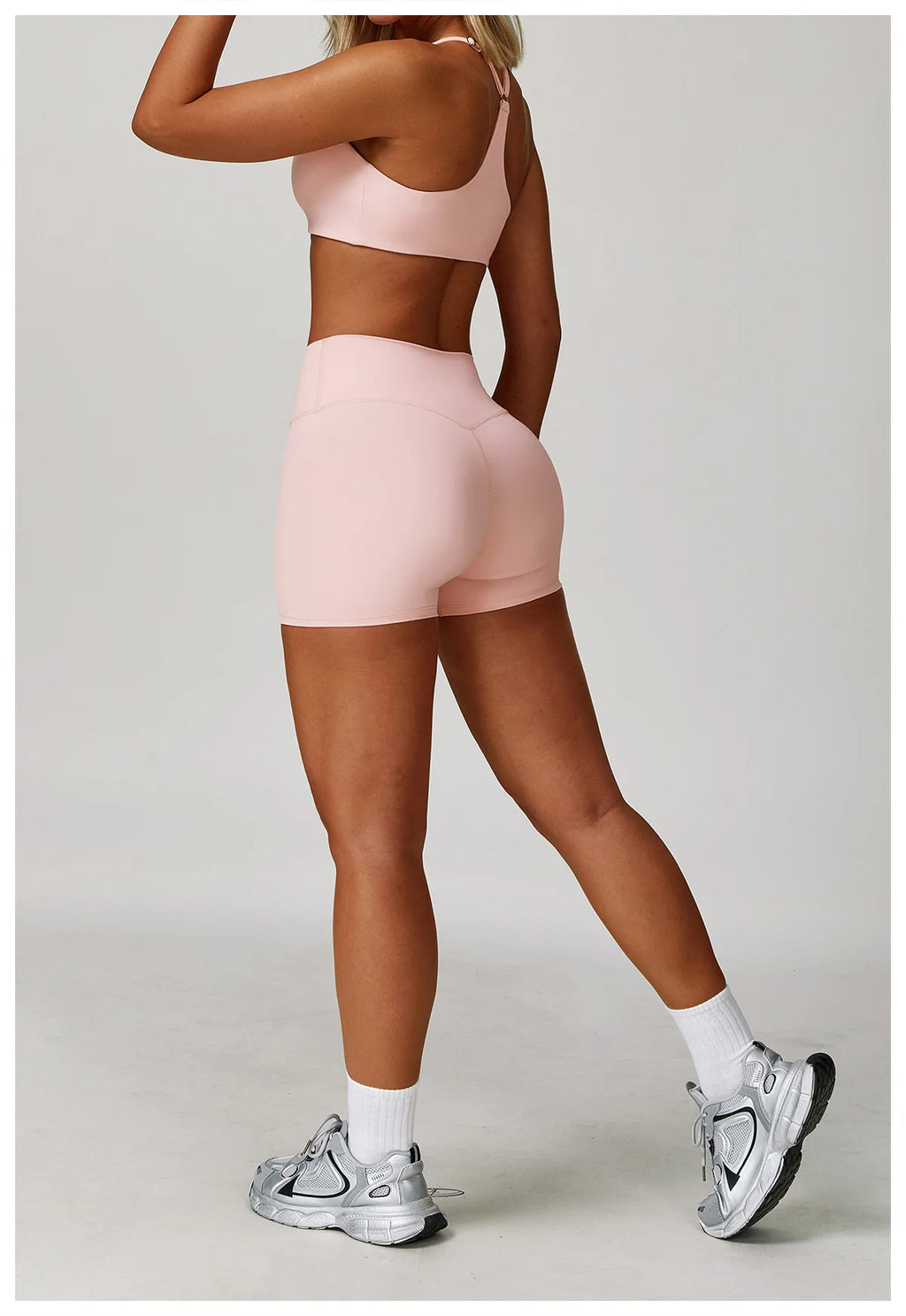 Veyra Active™ Infinite 3-Piece Yoga Set | Long Sleeve Top, Sports Bra & High-Waisted Leggings
