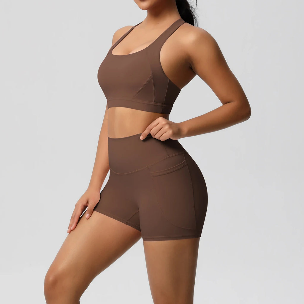 Veyra Active™ 2PCS Pocket Sculpt Shorts 2PCS