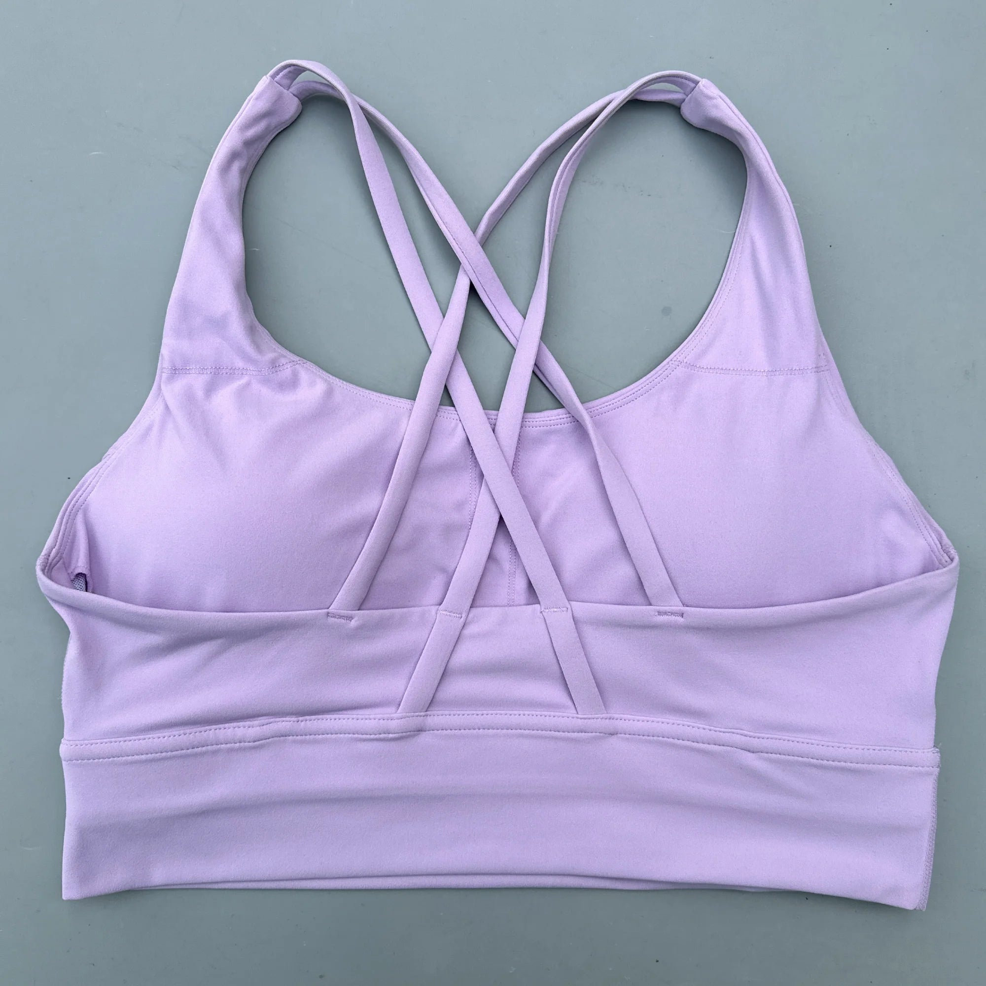 Kova by Veyra™ Women's Cross-Back Shockproof Sports Bra | High-Strength Push-Up Yoga Tank Top