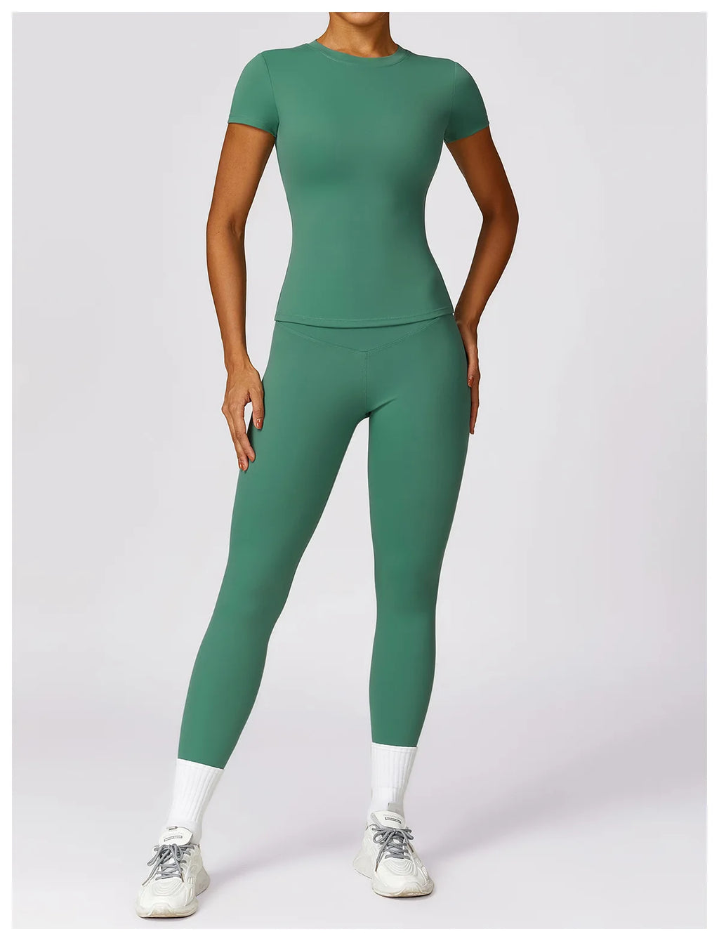 Veyra Active™ Breeze Slim-Fit Running T-Shirt | Breathable Short-Sleeve Yoga & Gym Tee