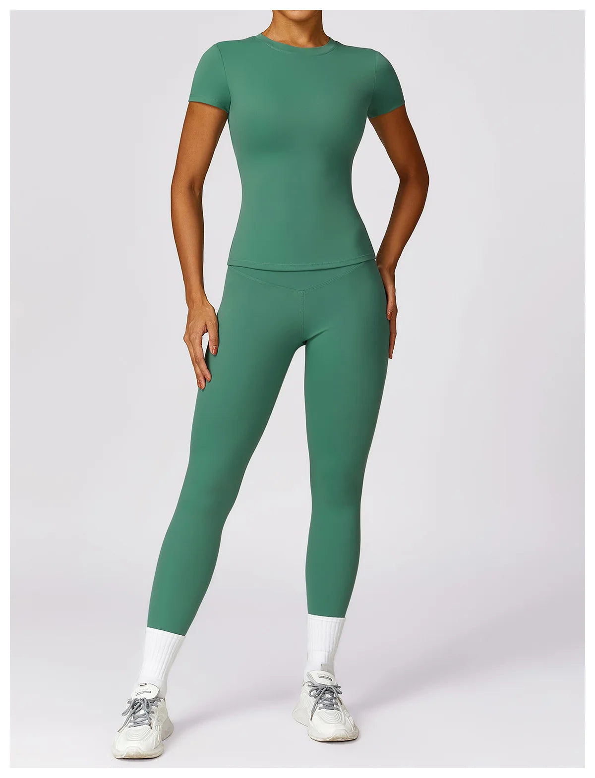 Veyra Active™ Breeze Slim-Fit Running T-Shirt | Breathable Short-Sleeve Yoga & Gym Tee