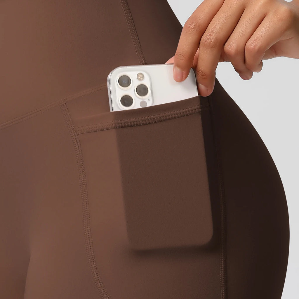 Veyra Active™ Pocketed High-Waisted Yoga Shorts | 100% Squat-Proof Anti-Chafe Biker Shorts