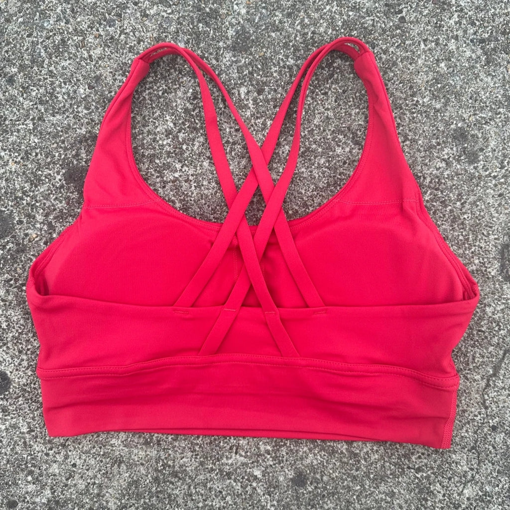 Kova by Veyra™ Women's Cross-Back Shockproof Sports Bra | High-Strength Push-Up Yoga Tank Top