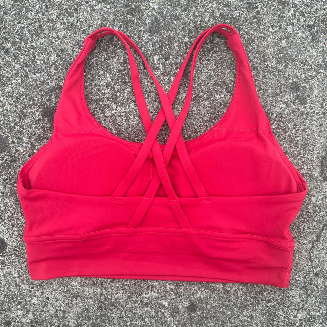 Kova by Veyra™ Women's Cross-Back Shockproof Sports Bra | High-Strength Push-Up Yoga Tank Top
