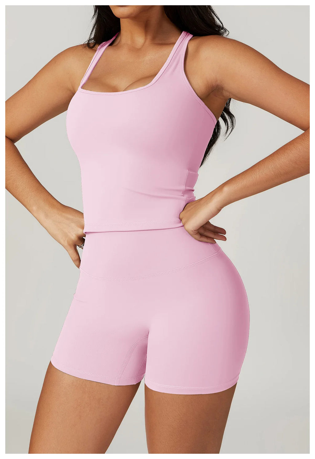 Veyra Active™ Summer Shockproof Yoga Vest | Quick-Dry Seamless Workout Tank Top