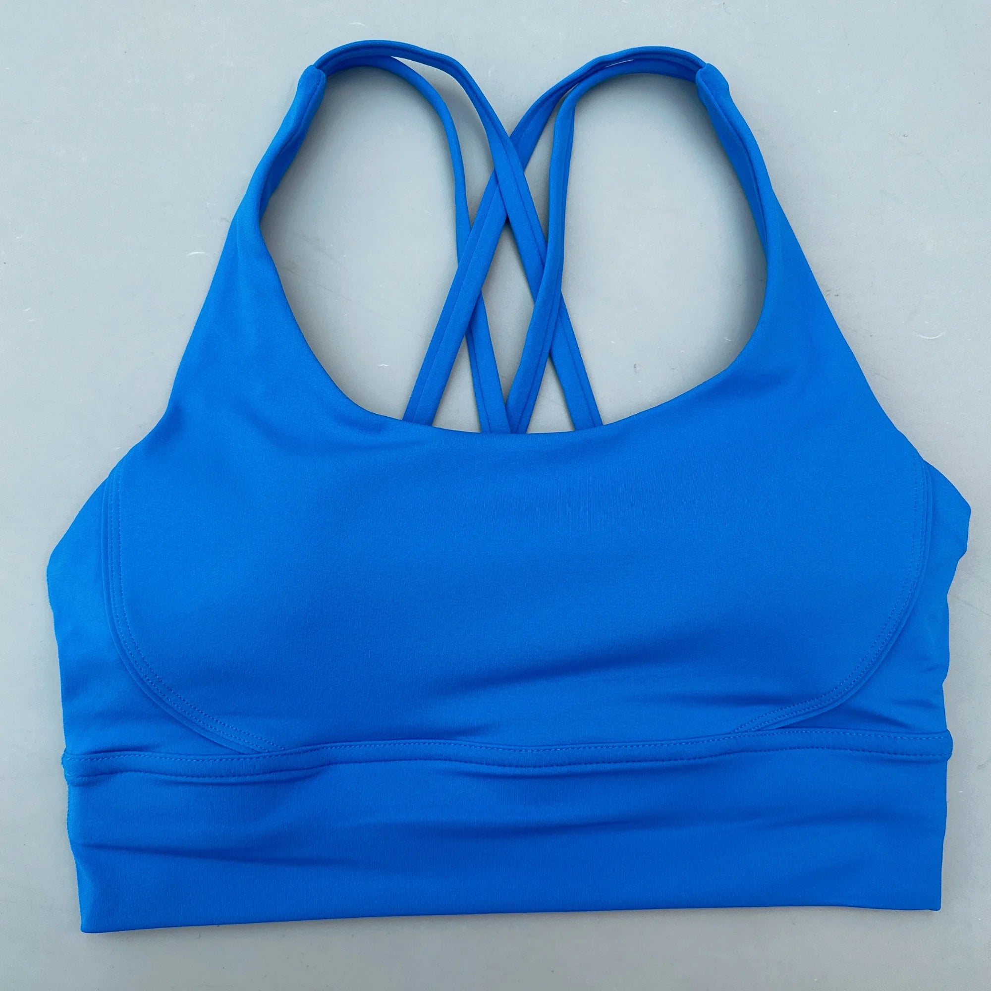 Kova by Veyra™ Women's Cross-Back Shockproof Sports Bra | High-Strength Push-Up Yoga Tank Top