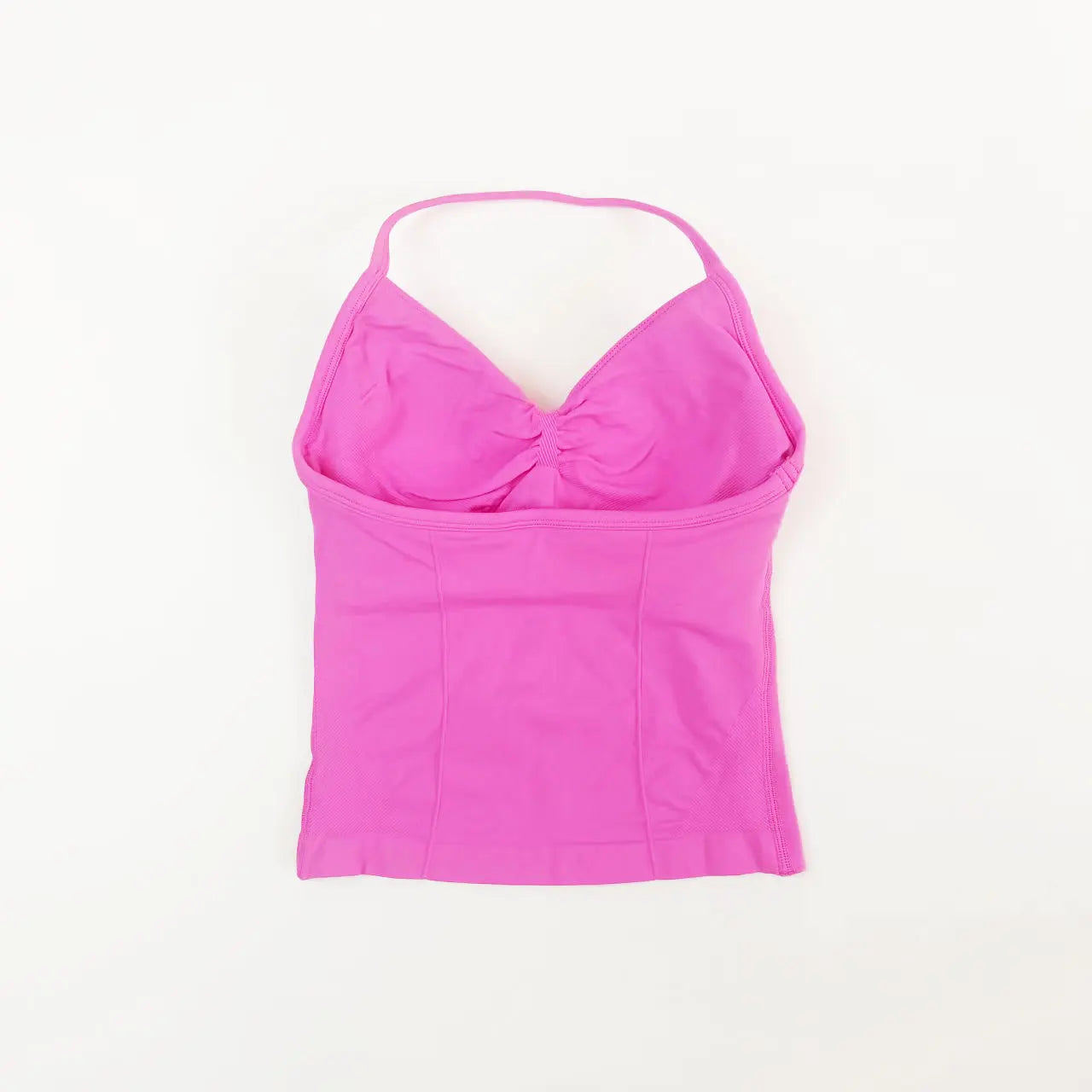 Veyra Active™ Impact Longline Halter Sports Bra | Anti-Chafe Open Back Yoga Crop Top