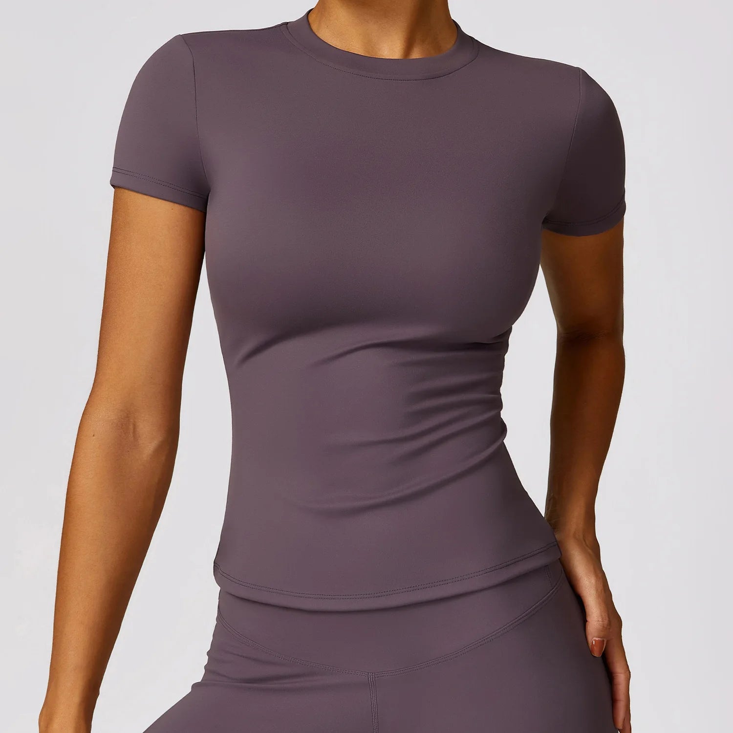 Veyra Active™ Breeze Slim-Fit Running T-Shirt | Breathable Short-Sleeve Yoga & Gym Tee
