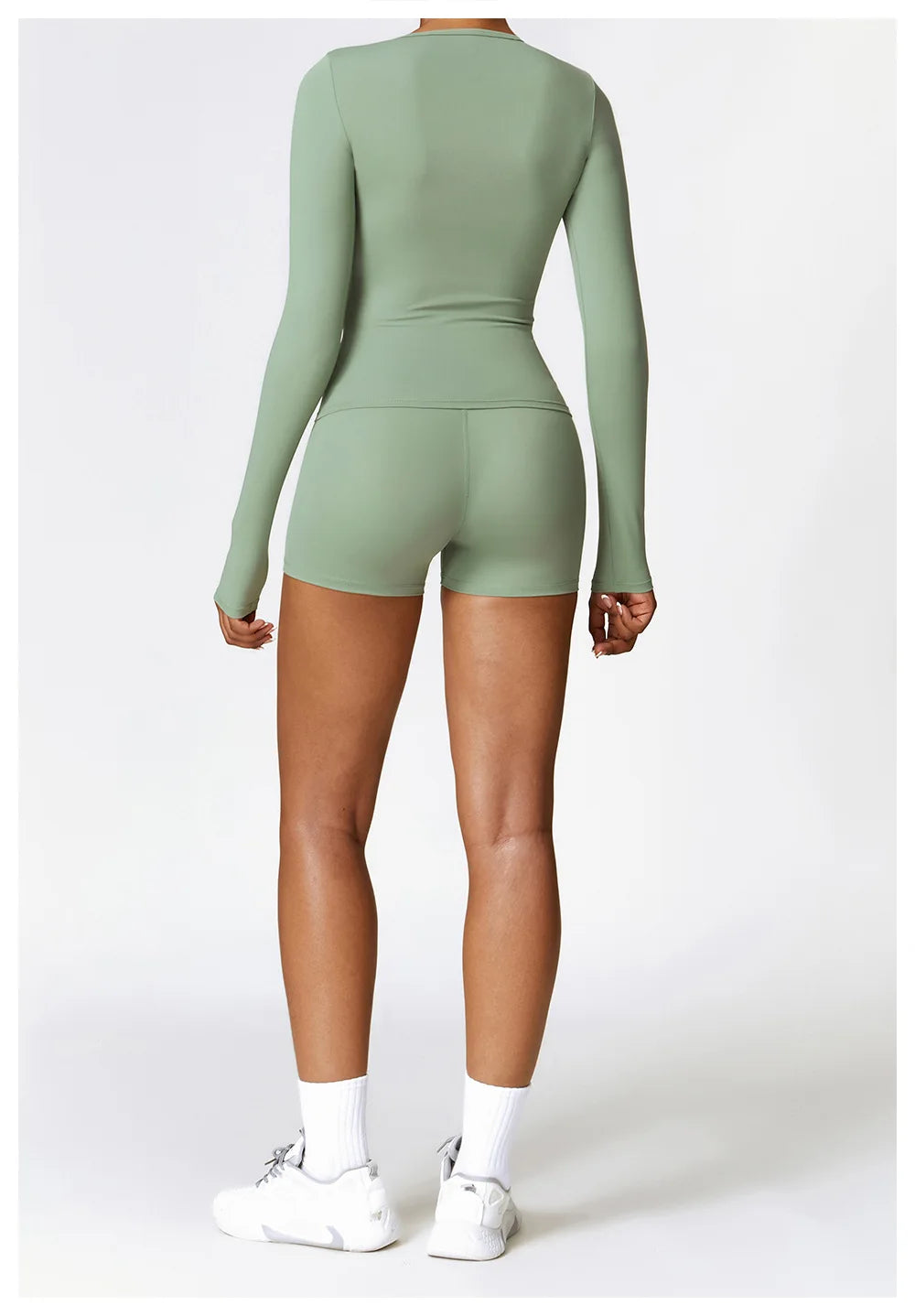 Veyra Active™ Women's Thermomotion Long-Sleeve Yoga Shirt | Winter Quick-Dry Slim-Fit Gym Top