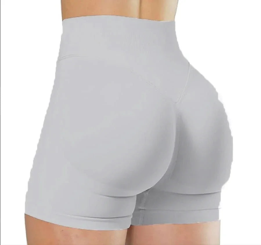 Veyra Active™ Summer High-Waisted Biker Shorts | Anti-Chafe Seamless Yoga & Running Shorts