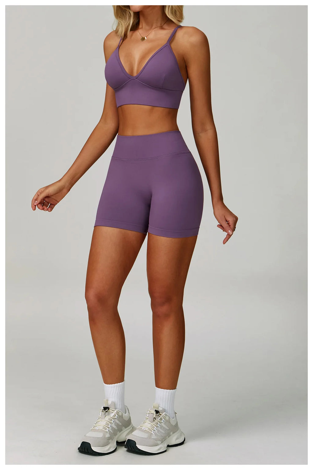 Veyra Active™ SculptFlex 3-Piece Yoga Set | Long Sleeve Crop Top, Sports Bra & High-Waist Leggings