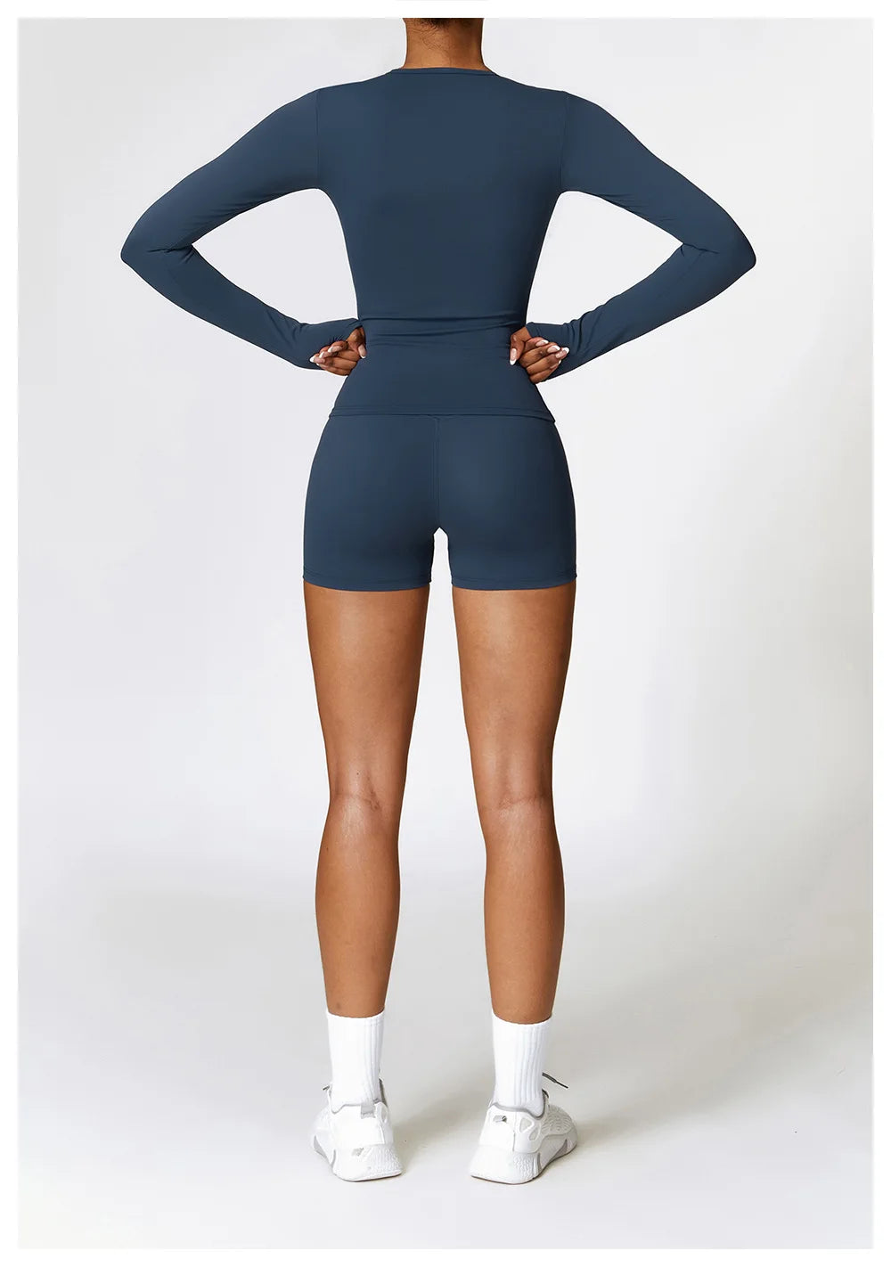 Veyra Active™ Women's Thermomotion Long-Sleeve Yoga Shirt | Winter Quick-Dry Slim-Fit Gym Top
