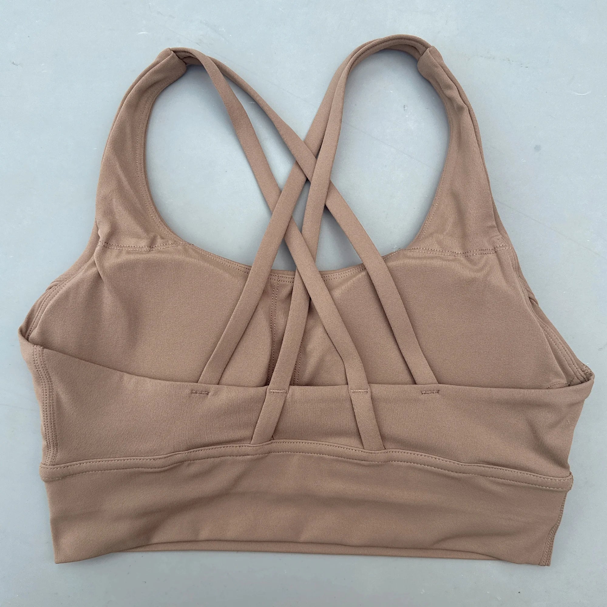 Kova by Veyra™ Women's Cross-Back Shockproof Sports Bra | High-Strength Push-Up Yoga Tank Top