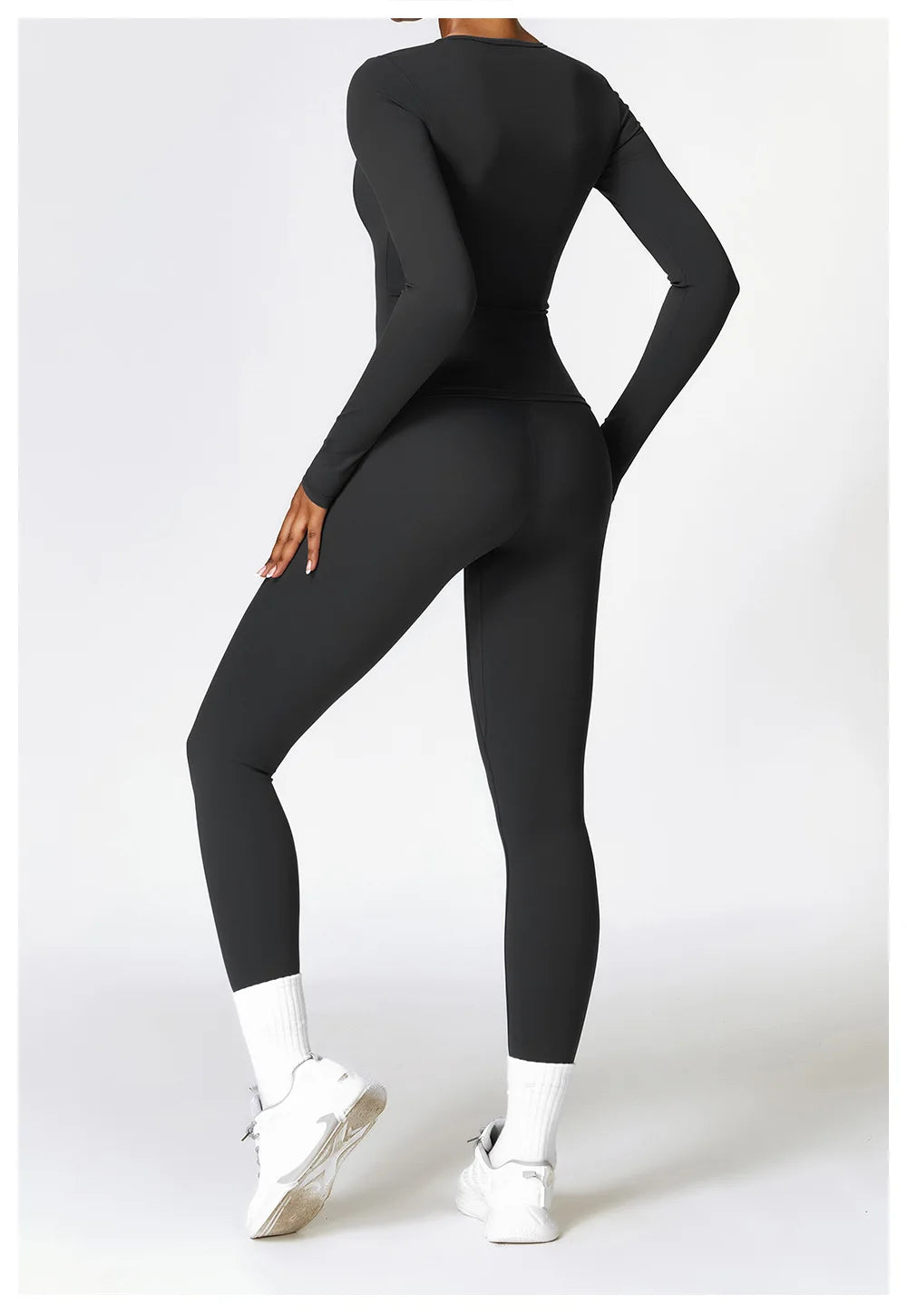 Veyra Active™ Women's Thermomotion Long-Sleeve Yoga Shirt | Winter Quick-Dry Slim-Fit Gym Top