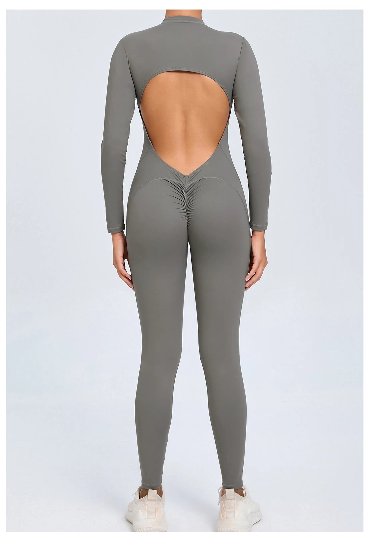 Veyra Luxe™ Zip Sculpt Jumpsuit