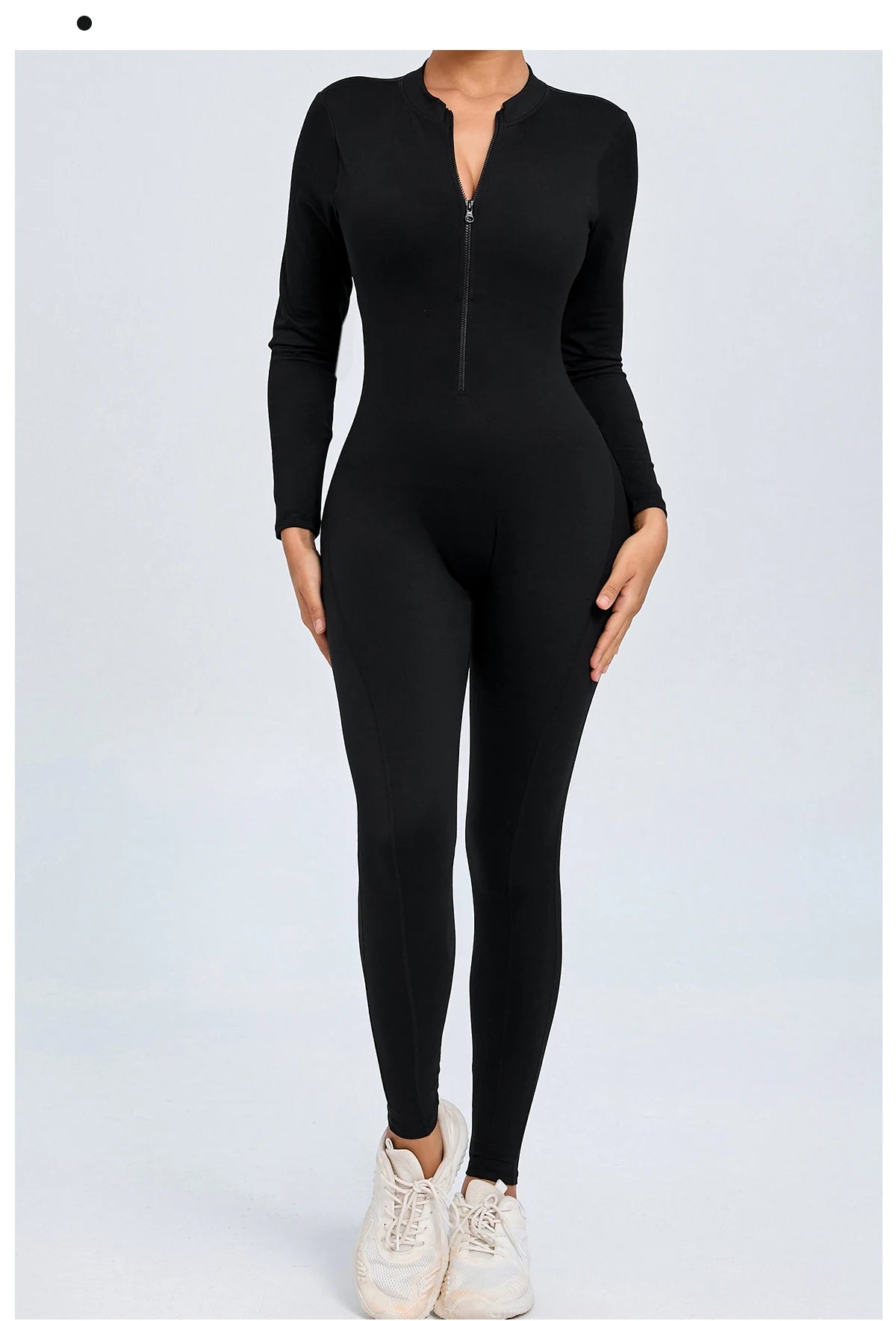 Veyra Luxe™ Zip Sculpt Jumpsuit
