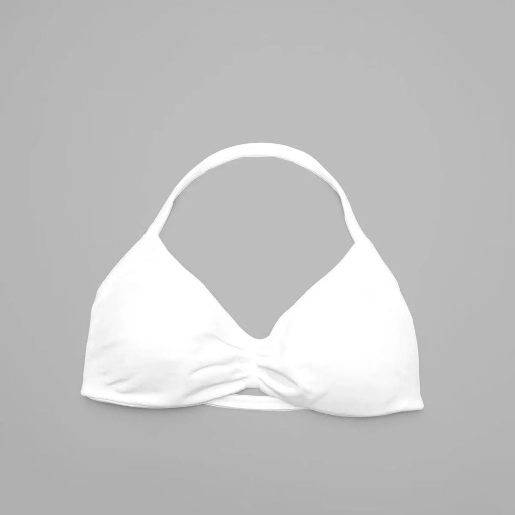 Veyra Active™ Impact Strappy Halter Sports Bra | High-Support Seamless Yoga Crop Top