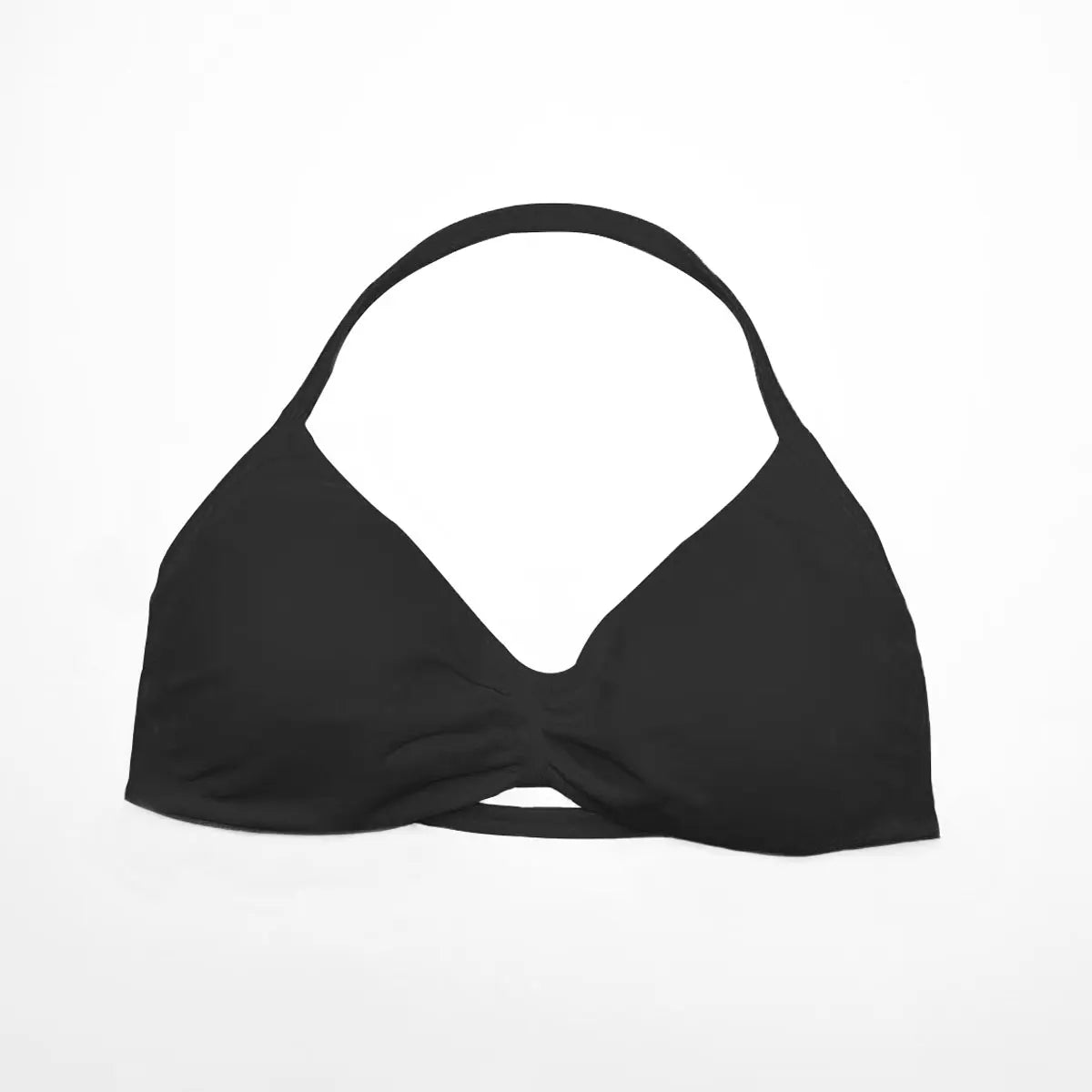 Veyra Active™ Impact Strappy Halter Sports Bra | High-Support Seamless Yoga Crop Top