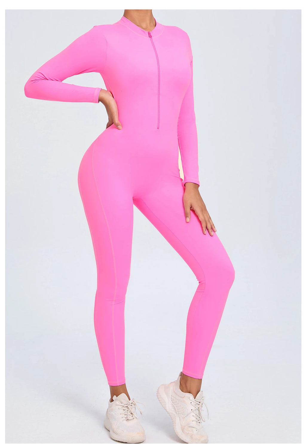 Veyra Luxe™ Zip Sculpt Jumpsuit