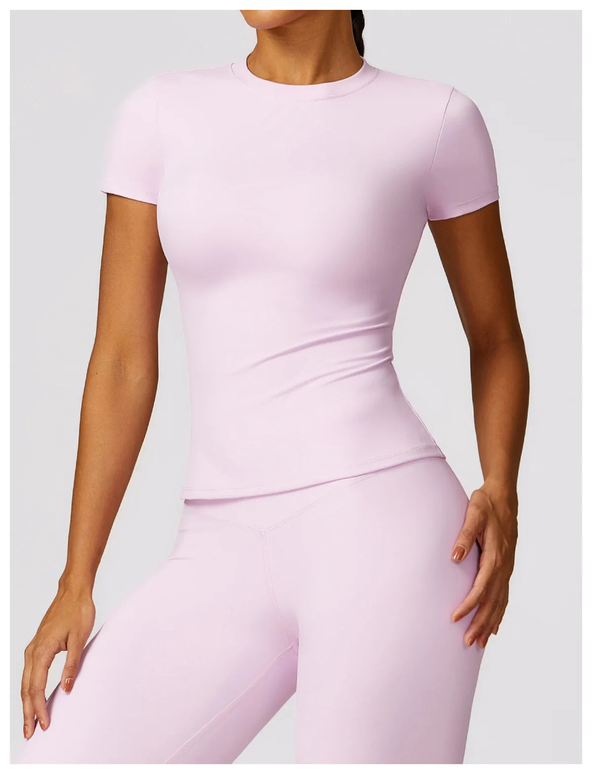Veyra Active™ Breeze Slim-Fit Running T-Shirt | Breathable Short-Sleeve Yoga & Gym Tee