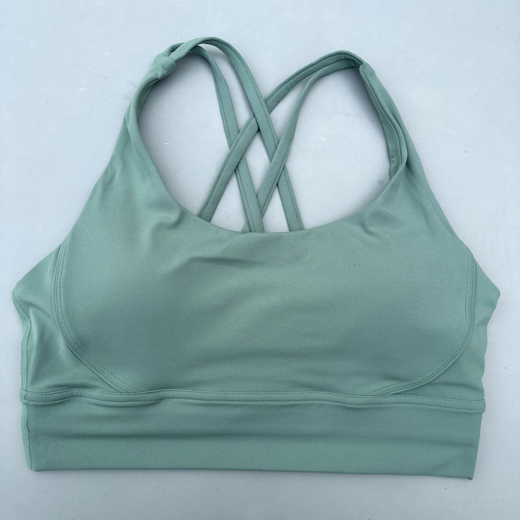 Kova by Veyra™ Women's Cross-Back Shockproof Sports Bra | High-Strength Push-Up Yoga Tank Top